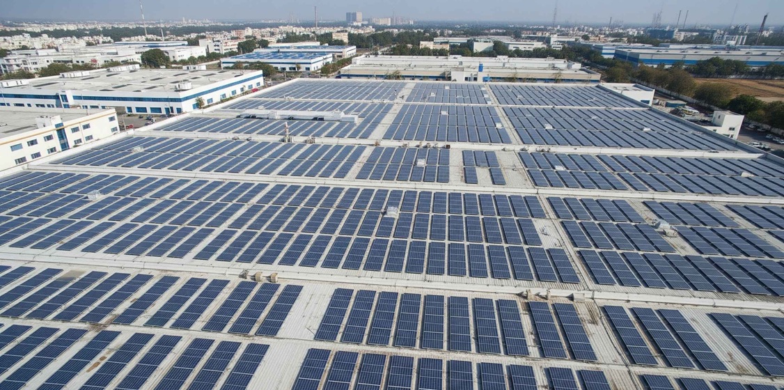 Large-scale solar commissioning by Dakshayani